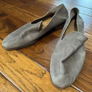 Lucky brand | leather Gray / taupe Cahill loafers | Sz 7.5